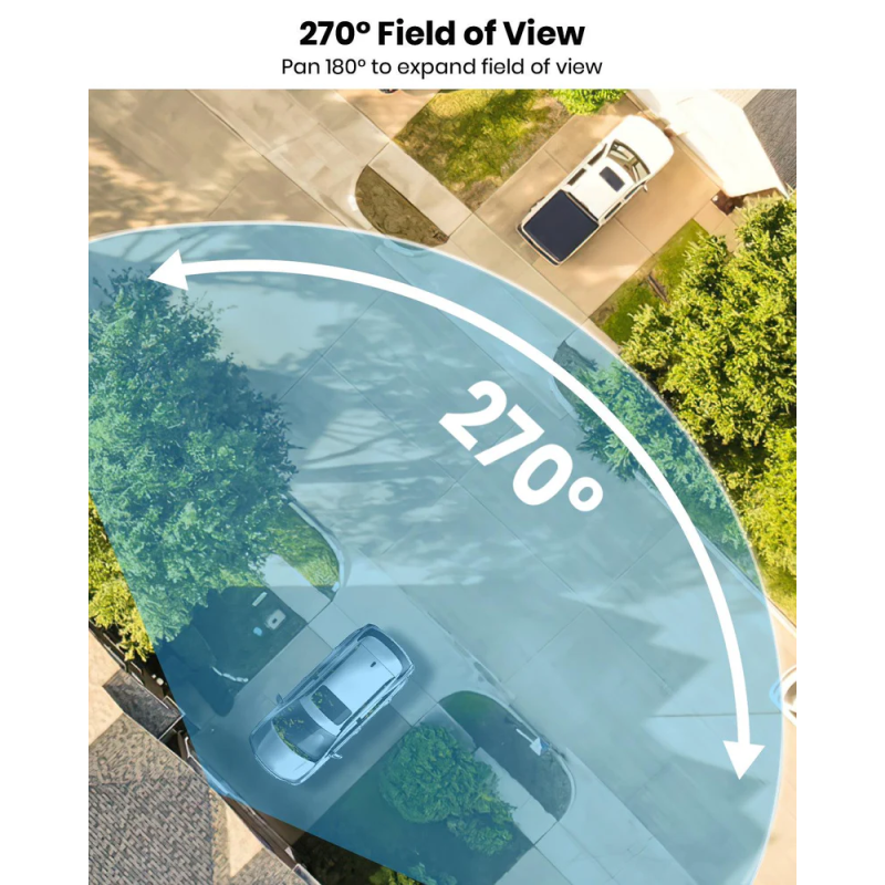 AOSU C4L Security Camera 2K QHD Outdoor Color Night Vision