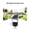 AOSU C9C Solar Security Camera Wireless Outdoor D1 Classic 2K