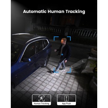 AOSU C9C Solar Security Camera Wireless Outdoor D1 Classic 2K