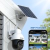 AOSU C9E Solar Security Camera Wireless Outdoor 3K 5MP Battery