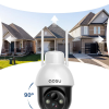 AOSU Solar Security Camera Wireless Outdoor Panoramic PTZ
