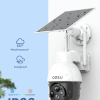 AOSU Solar Security Camera Wireless Outdoor Panoramic PTZ