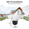 AOSU L5P Floodlight Camera Wired Outdoor