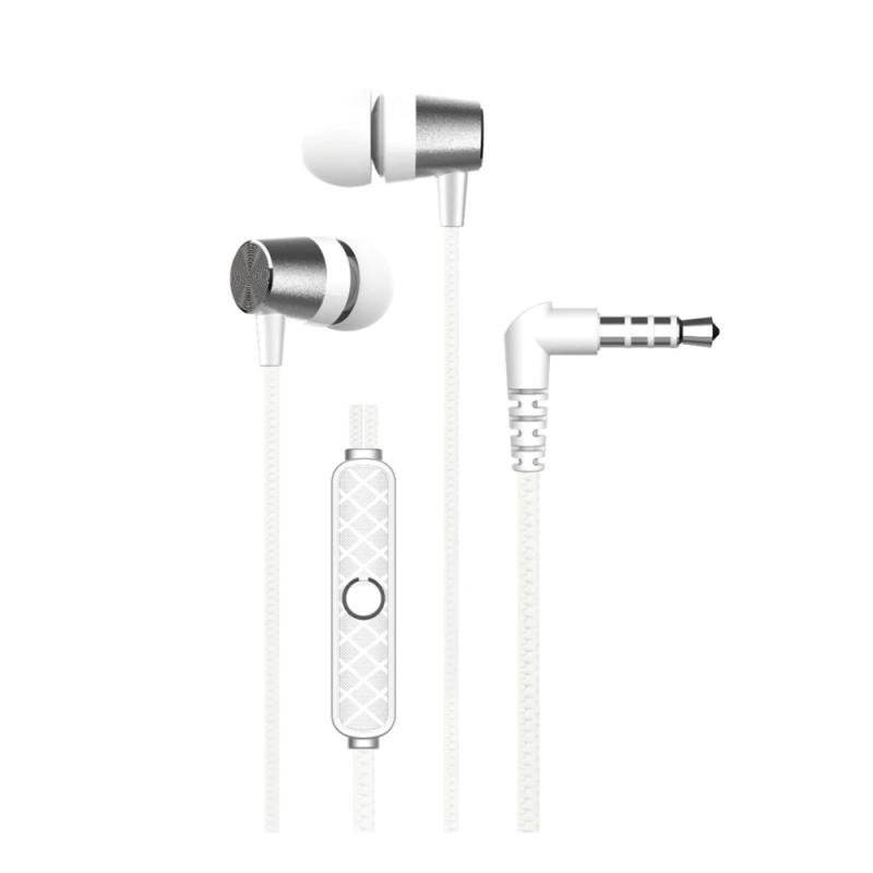 Devia In-ear Handsfree with 3.5mm Jack White