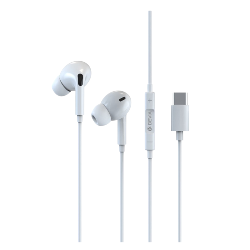 Devia Smart Type-C Earphone White