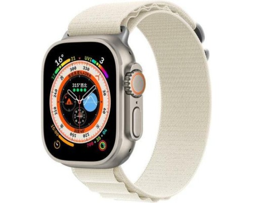 DEVIA  Deluxe Series Sport5 Nylon Braided Loop WHITE FOR IWATCH 38/40/41mm