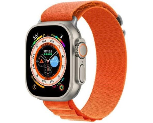 DEVIA  Deluxe Series Sport5 Nylon Braided Adjustable Loop ORANGE for iwatch 38/40/41mm