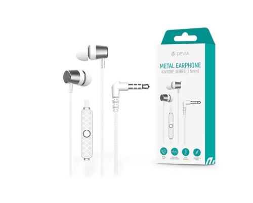 DEVIA METAL EARPHONE 3.5MM W