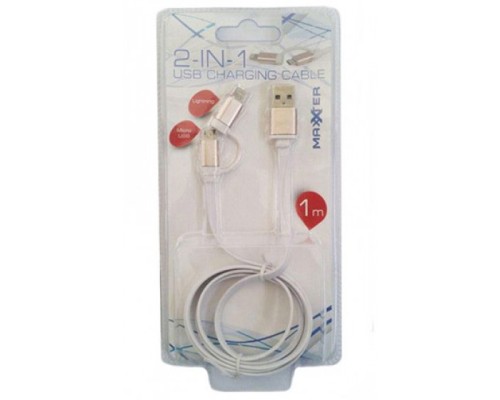 MAXXTER 2-IN-1 USB CHARG.CABLE