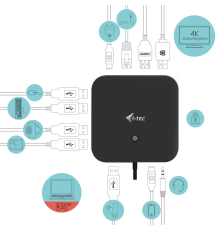 I-TEC C31HDMIDPDOCKPD100UK