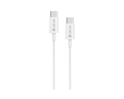 DEVIA CABLE FOR TYPEC WHITE 1M