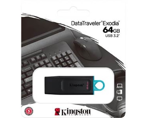 KINGSTON DATA TRAVELER EXODIA 64GB USM 3.2