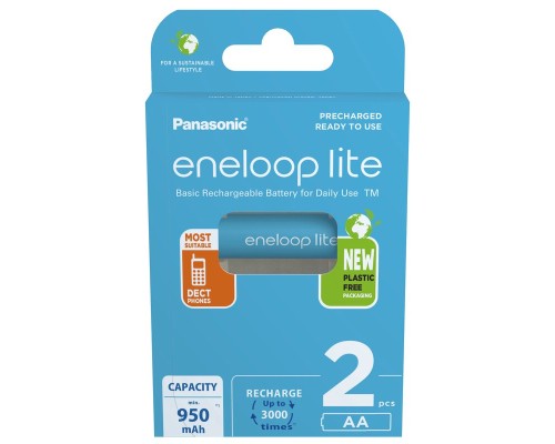 ENELOOP LITE AA 2 PIECES