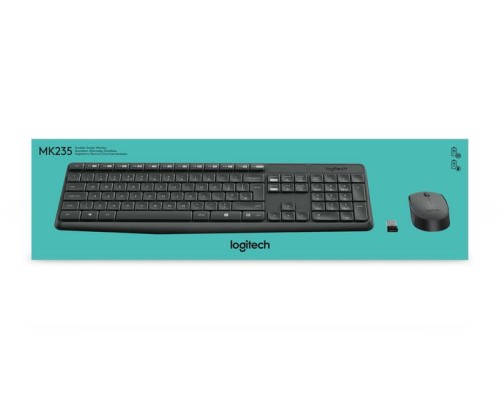 LOGITECH WIRELESS DESKTOP COMBO US MK235