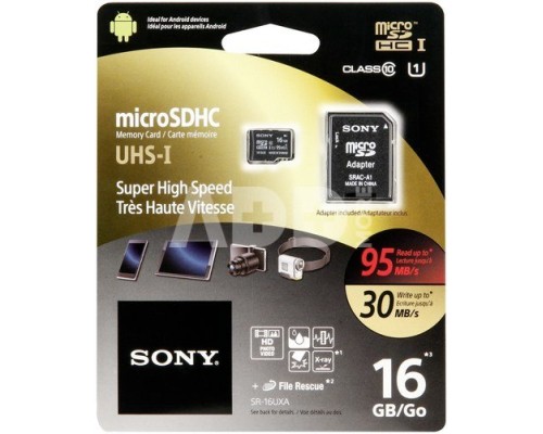 MICRO SD CARD 16GB CLAS10 SONY