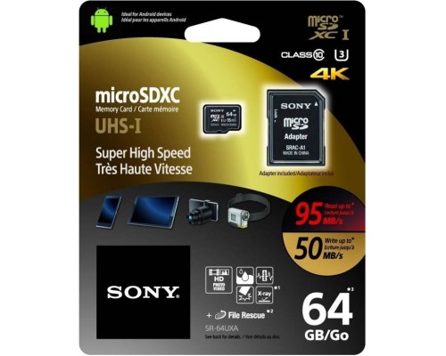 MICRO SD CARD 64GB CLAS10 SONY