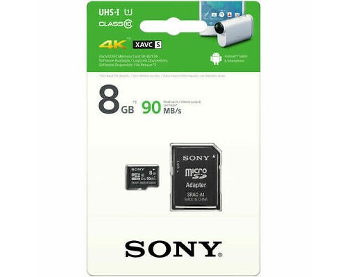 MICRO SD CARD 8GB CLASS10 SONY