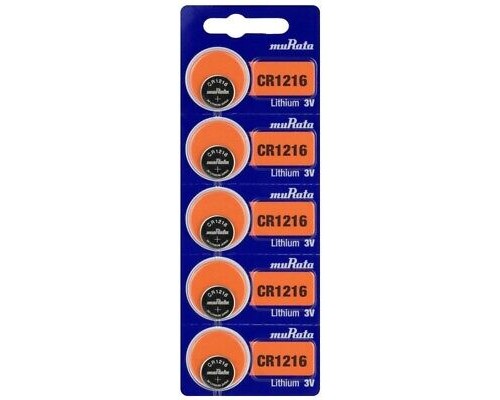 MURATA LITHIUM BUTTON CELL CR1216