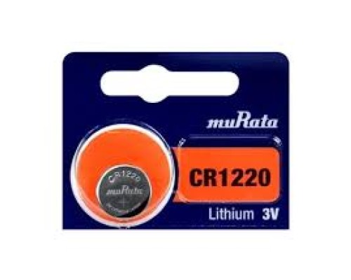 MURATA LITHIUM BUTTON CELL CR1220