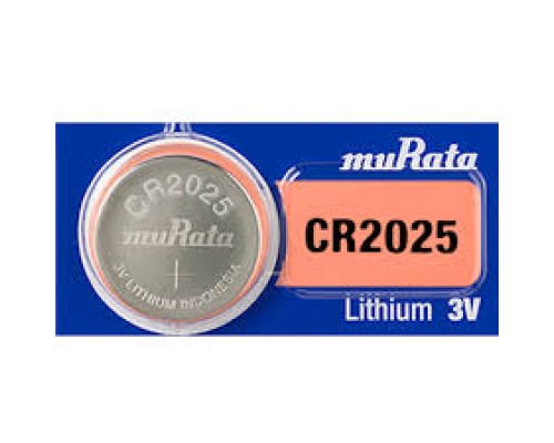 MURATA LITHIUM BUTTON CELL CR2025