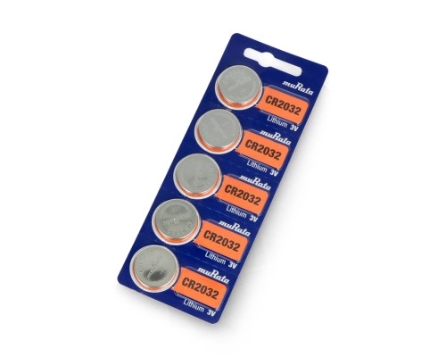 MURATA LITHIUM BUTTON CELL CR2430