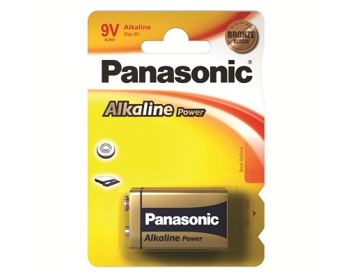 PANASONIC 9V ALKALINE BATT.X1