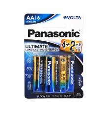 PANASONIC AA EVOLTA BAT4+2