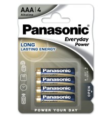 PANASONIC AAA ALKALINE BATTX4