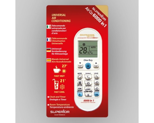 SUPERIOR CONTROL AIRCO 6000IN1