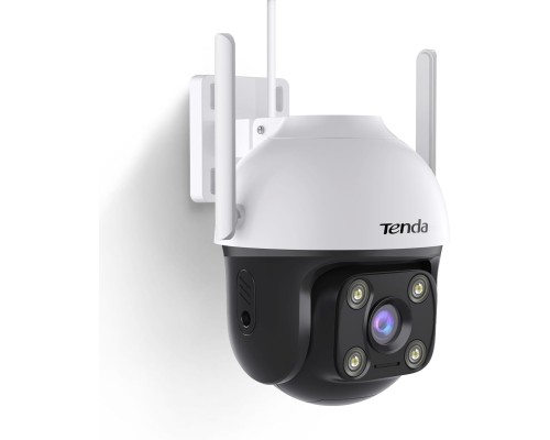 TENDA 4MP  OUTDOOR Wi-Fi PAN/TILT CAMERA - AI SMART FULL-COLOR