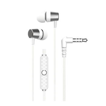 Devia In-ear Handsfree with 3.5mm Jack White