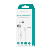Devia In-ear Handsfree with 3.5mm Jack White