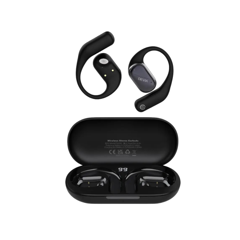 Devia OWS Lite 1 Open Wireless Earphone Black