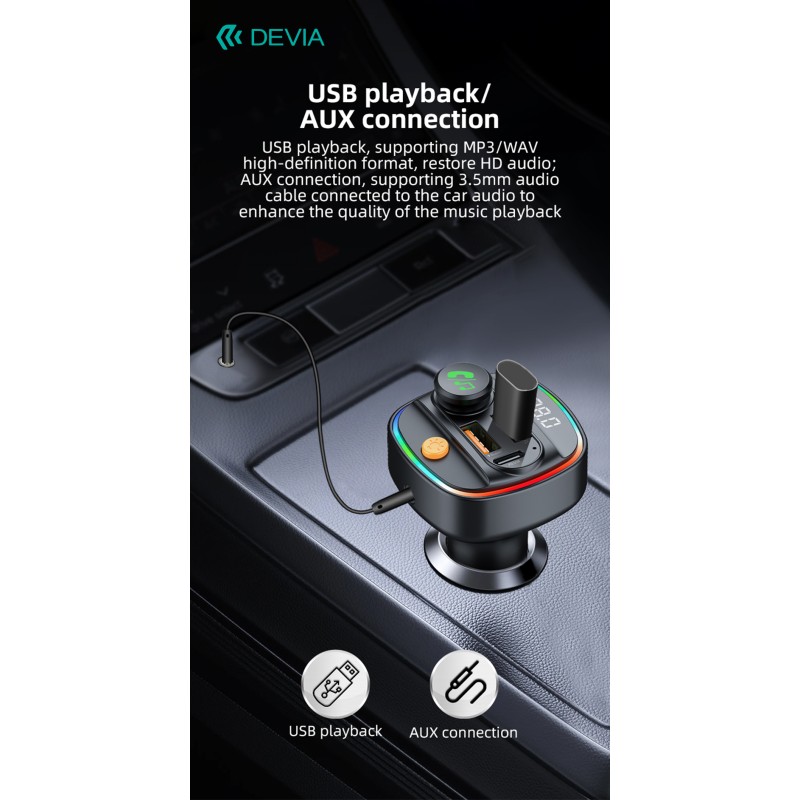 Devia FM Transmitter Car Charger