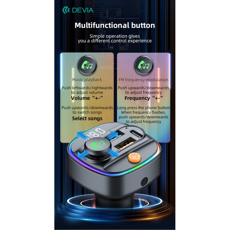 Devia FM Transmitter Car Charger