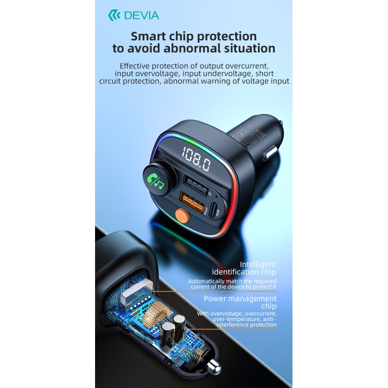 Devia FM Transmitter Car Charger