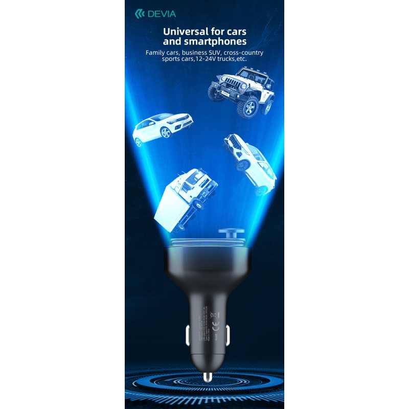 Devia FM Transmitter Car Charger