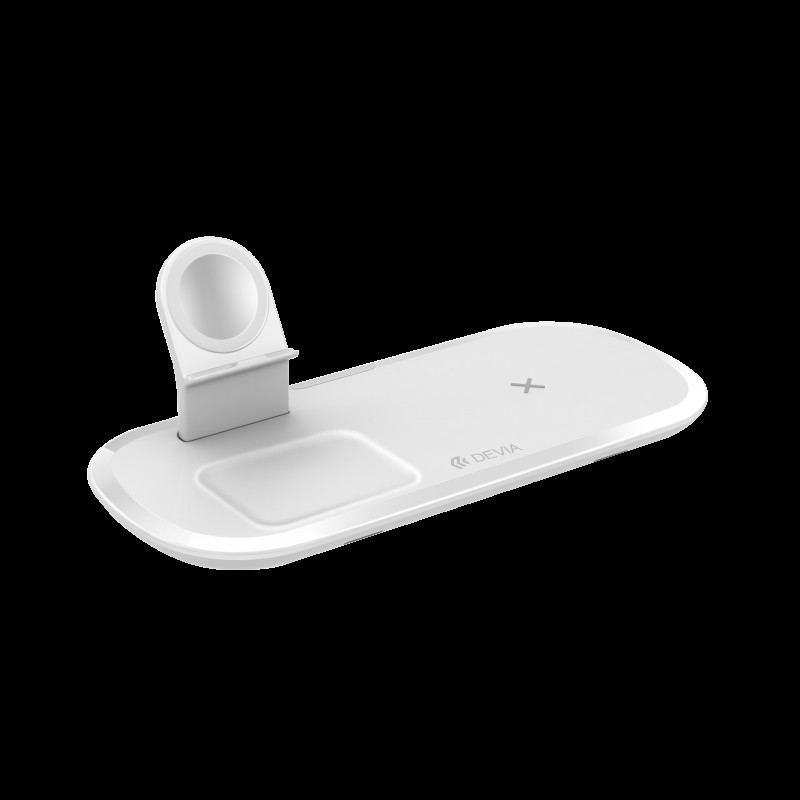 Devia 3-in-1 Magnetic Charging Cable White