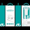 Devia Smart Series 2.4A Dual USB Charger Set with Lightning Cable (UK Plug) White