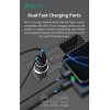 Devia Extreme Speed Series PD 30W + QC3.0 18W Metal Fast Car Charger