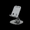 Devia Adjustable & Foldable 360° Metal Cell Phone Holder Grey