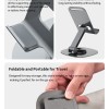 Devia Adjustable & Foldable 360° Metal Cell Phone Holder Grey