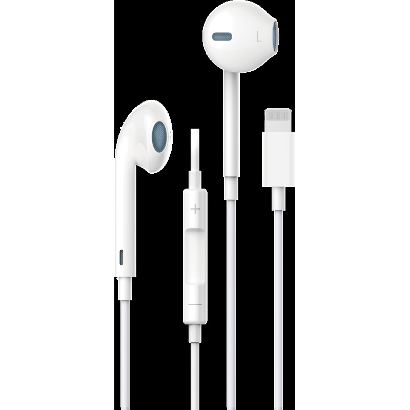 Devia Lightning Earphone White