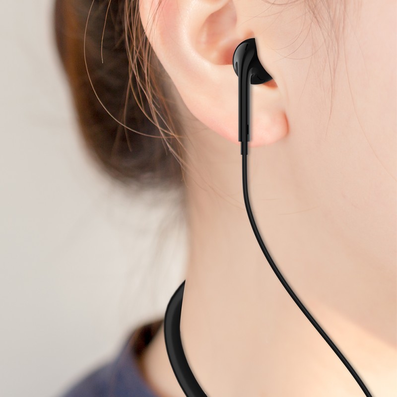 Devia Neckband Sport Wireless Earphone Black