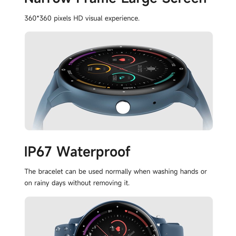 Devia Smart Watch EM703 Black