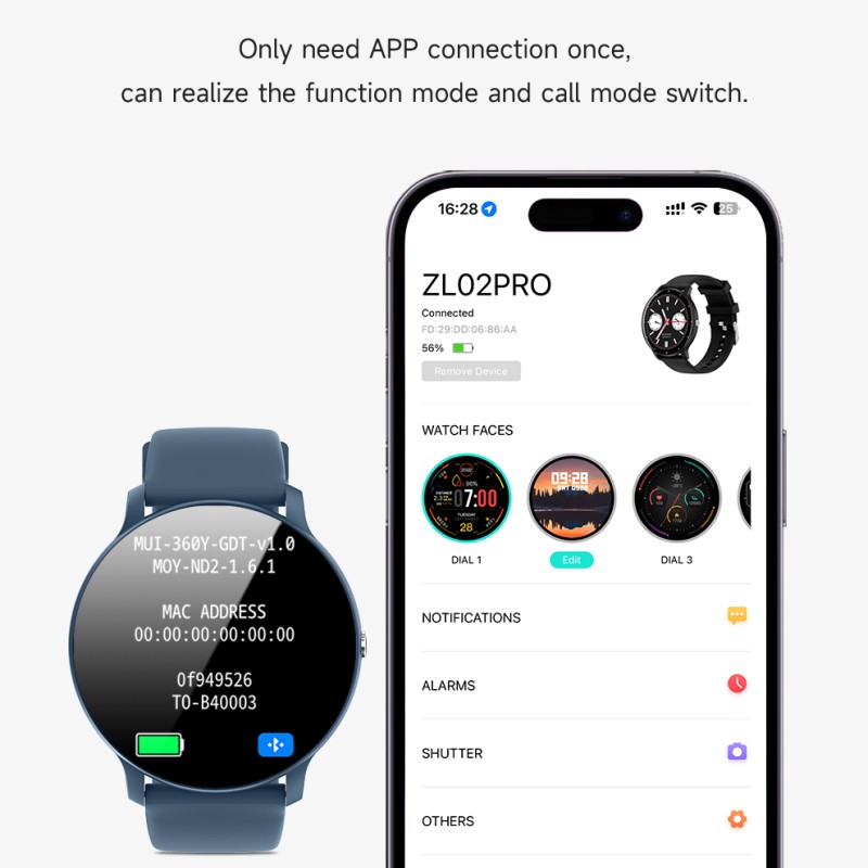 Devia Smart Watch EM703 Black