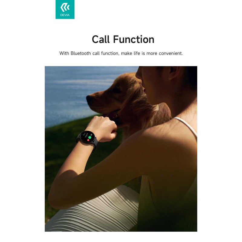 Devia Smart Watch EM703 Black