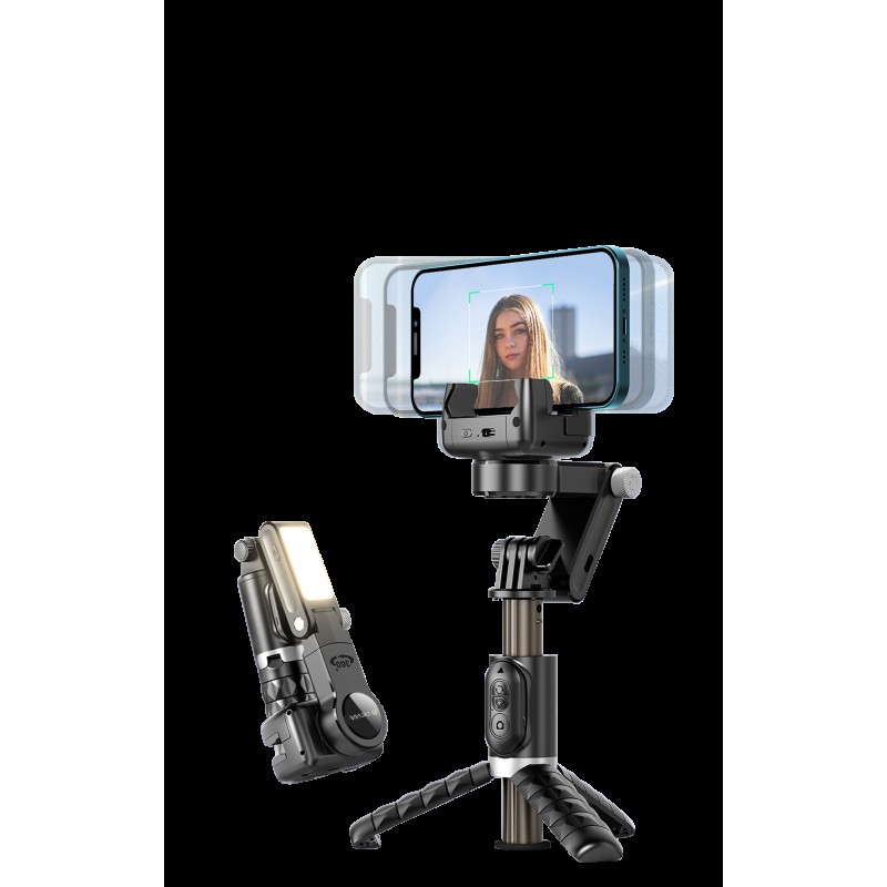 Devia Multi-functional Desktop Gimbal Tripod Selfie Stick