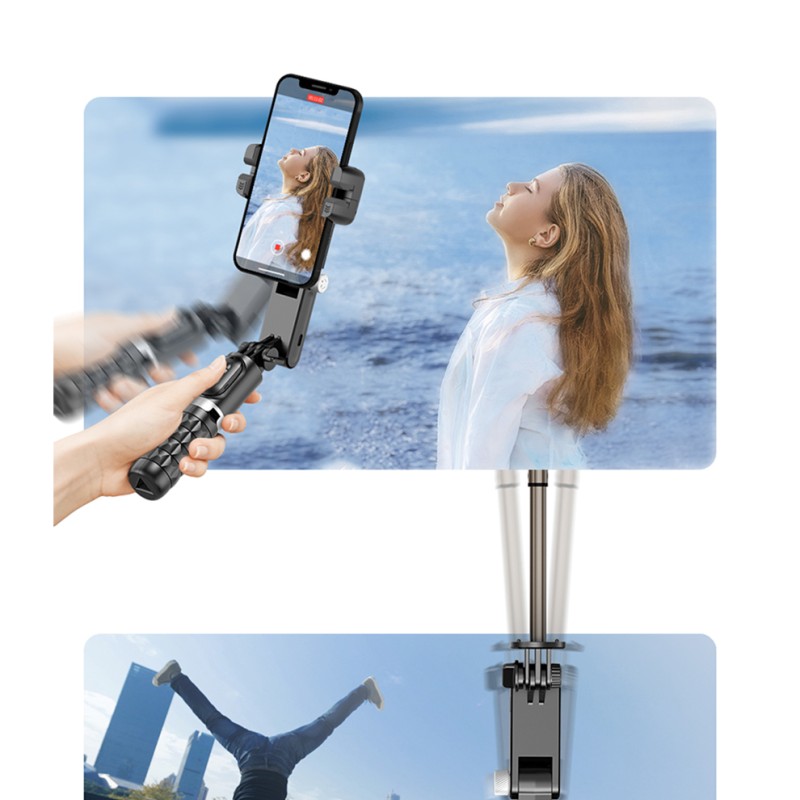 Devia Multi-functional Desktop Gimbal Tripod Selfie Stick