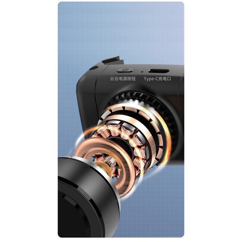 Devia Multi-functional Desktop Gimbal Tripod Selfie Stick